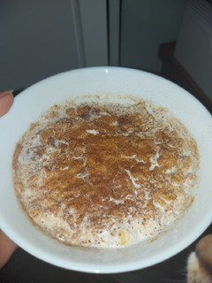 Una foto de Gachas de avena estilo arroz con leche