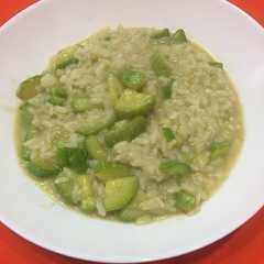 A picture of Risotto alle zucchine.