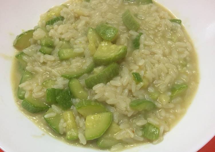Risotto alle zucchine