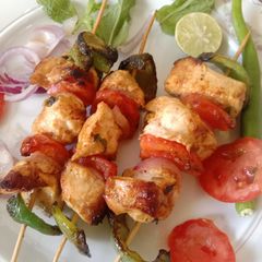 Chicken Shashlik (Masala Boti) 🍡🍡🍡 A picture of Chicken Shashlik (Masala Boti) 🍡🍡🍡.