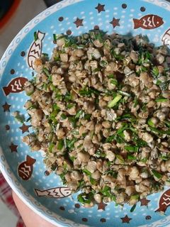 Hình của món Bánh tráng xúc Hến.