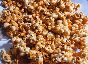 Una foto de Palomitas con extra caramelo
