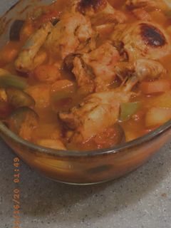 صورة لوصفة صينيه بالفرن 😋