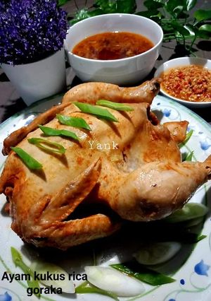 Foto resep Ayam kukus rica goraka
