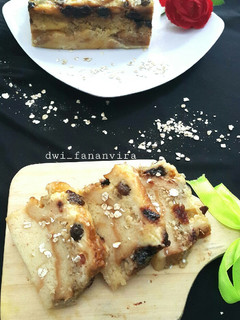 Foto resep 391. Puding Roti Oat
