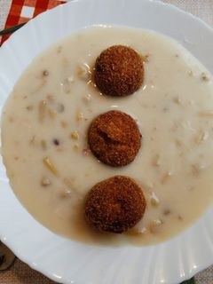 Friss zöldbab főzelék recept fotója