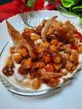 Dahi bara Chola chaat