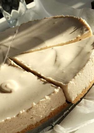 Une photo de Cheesecake a la crème de marron