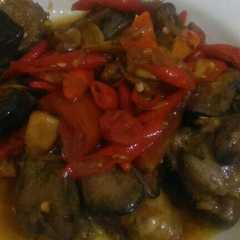 Tumis Ati Ampela Pedas রেসিপির প্রধান ছবি