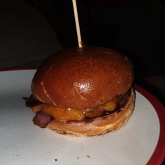 A picture of Spicy BBQ Burger.