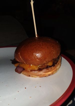 A picture of Spicy BBQ Burger.