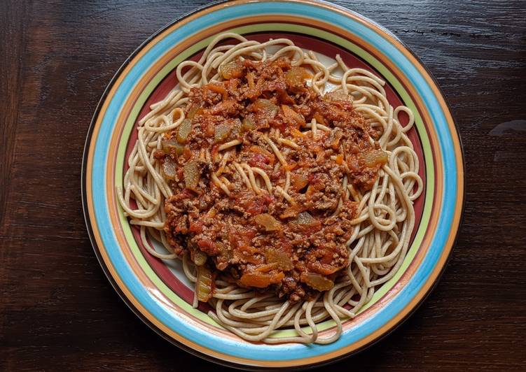 Recipe of Quick Spaghetti Bolognese