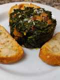 Espinacs amb carn de porc