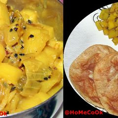 A picture of Simple Aloo kachori.