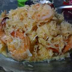 Tumis udang+kelapa,simple & enak রেসিপির প্রধান ছবি