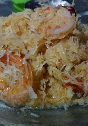 Foto resep Tumis udang+kelapa,simple & enak