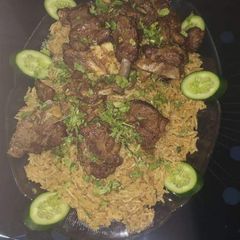 A picture of Mutton mandi.