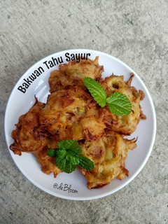 Foto resep 962. Bakwan Tahu Sayur, Uenak😋👍