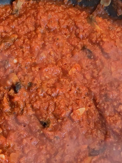 Una foto de Ragú (vegan)