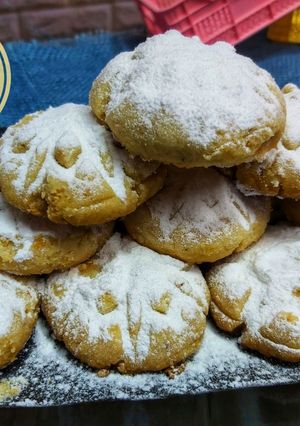 صورة لوصفة كحك العيد على البارد بدون تخمير زي أفخم المحلات