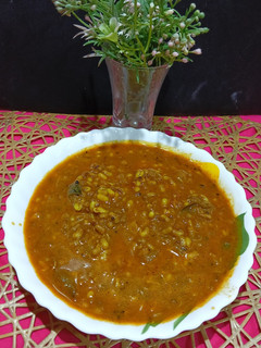 A picture of Moth Beans Curry.