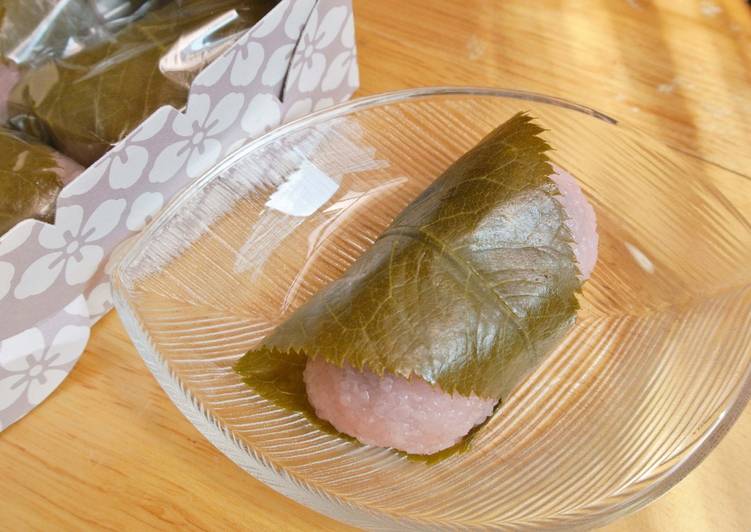 Recipe: Appetizing Wagashi "Domyouji" : A Well-known Japanese Mochi
sweet