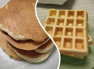 Una foto de Panqueques / Waffles 🥞🧇