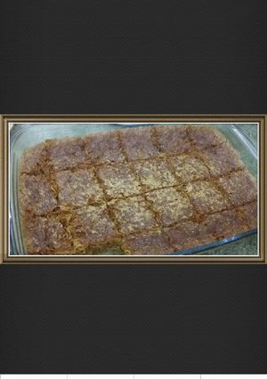 صورة لوصفة كيكة الشعيرية 💛💗💛