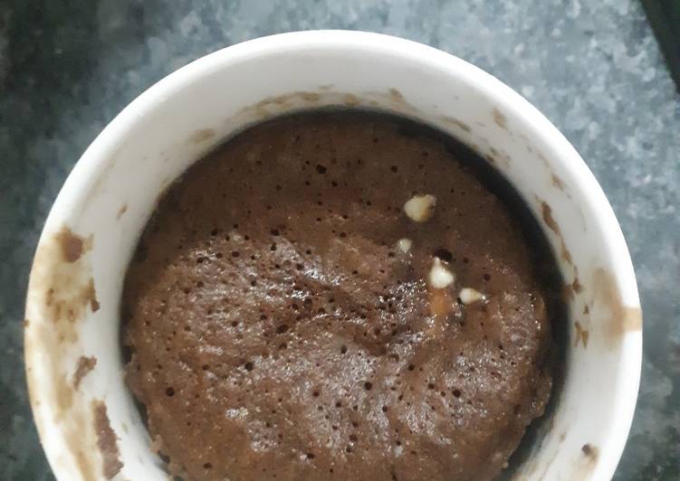 Chocolate Peanut Butter Mug Cake Recipe By Zeal K Cookpad