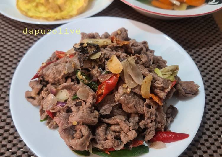 Beef Slice Saus Tiram