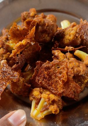 Baked cauliflower crisp (Baked cauliflower crisp recipe in tamil) செய்முறை முக்கிய புகைப்படம்
