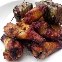 A picture of LG PANDAN FRIED CHICKEN(THAI TRADITIONAL DISH).