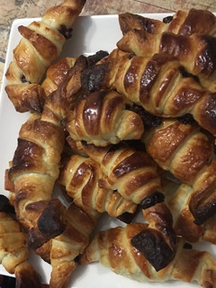 Una foto de Croissants de choco