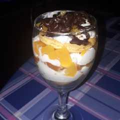 Una foto de Postre en copa