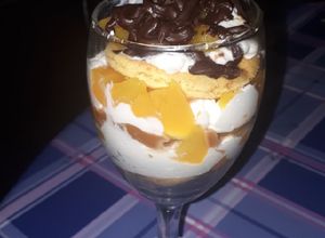 Una foto de Postre en copa