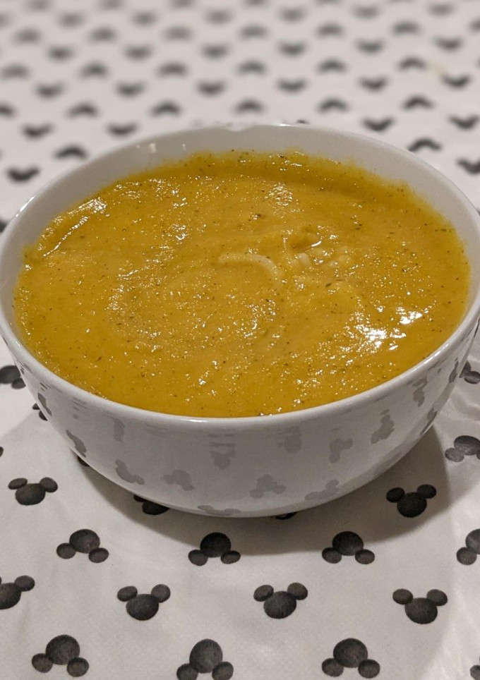 A picture of Easy butternut squash and parsnip soup.