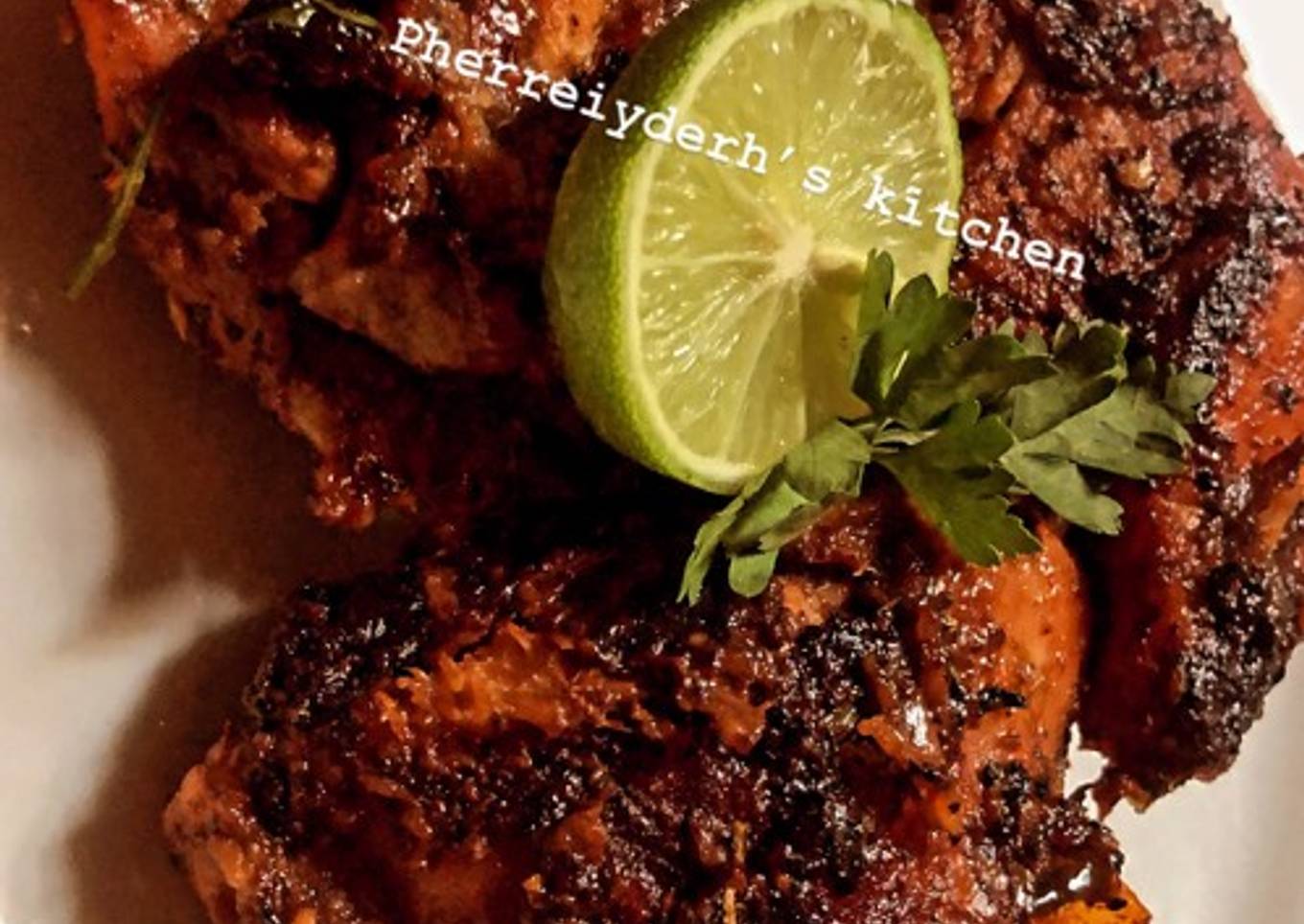 Pan grilled chicken