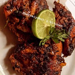 A picture of Pan grilled chicken.