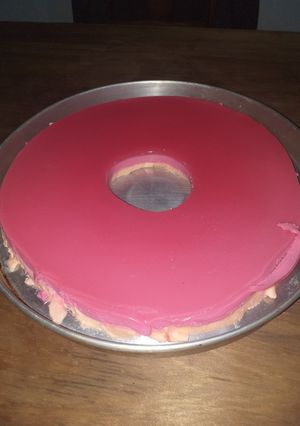 Una foto de Gelatina con crema
