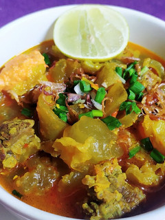 Foto resep Lontong kikil surabaya