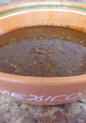 Una foto de Salsa picante mexicana