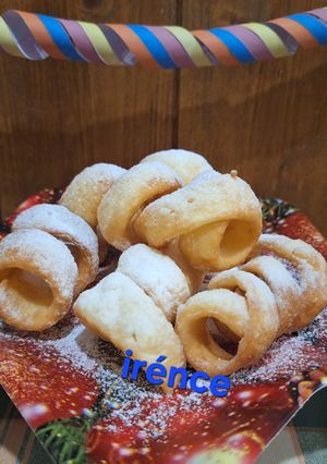 Szerpentin fánk 🎊🍩🎊 recept fotója