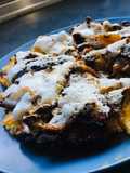 Tarta de manzana. En sartén