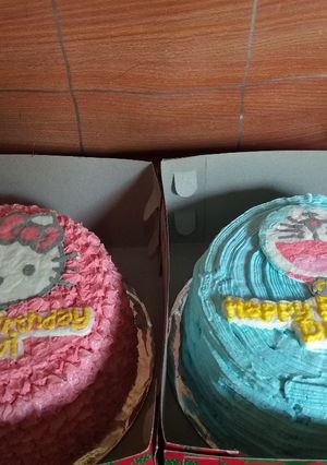 Foto resep Kue Blackforest karakter