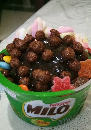 Foto resep Es Kepal Milo 🍧 (home made)