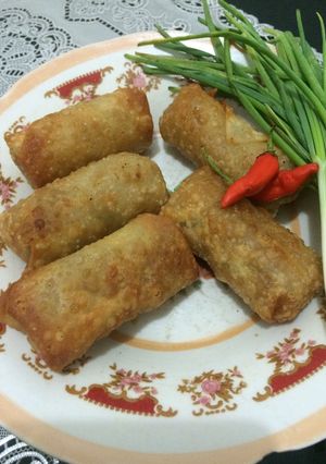 Foto resep Lumpia ayam sayur