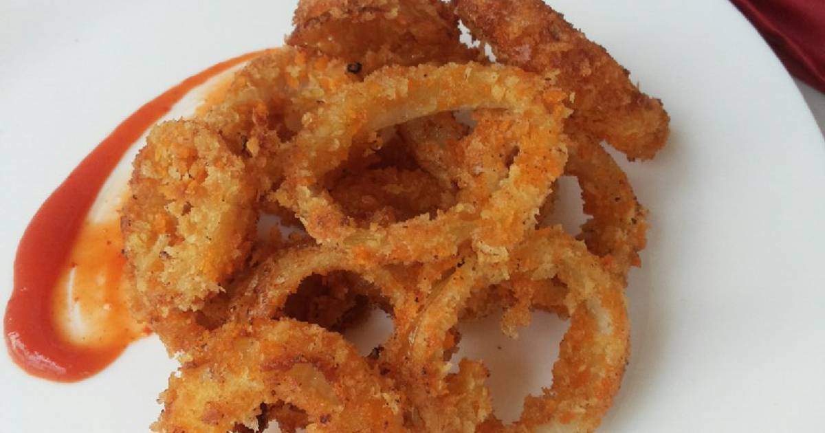 Resep Onion Rings (Bawang Bombay Crispy) Oleh Afia Kn. - Cookpad