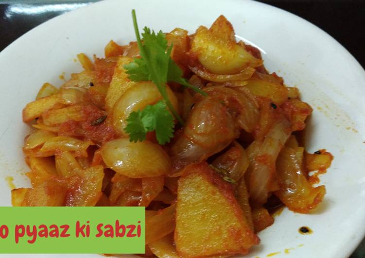 Recipe of Aaloo pyaaz ki sabzi