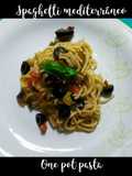 Spaghetti mediterráneo, one pot pasta