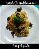 Spaghetti mediterráneo, one pot pasta